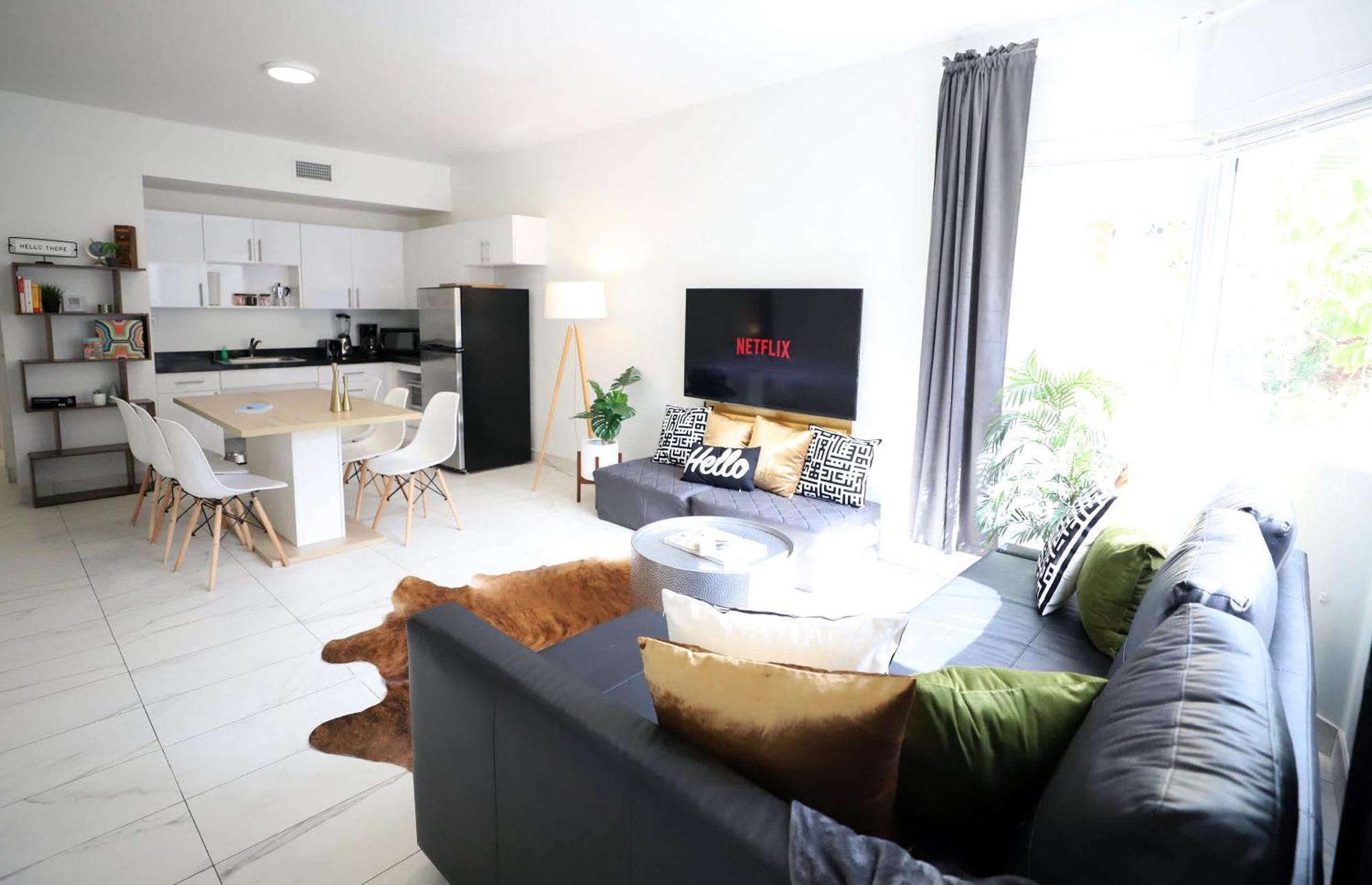 3 Bedroom 3 Bathroom Miami Beach Apartment With Free Parking Buitenkant foto